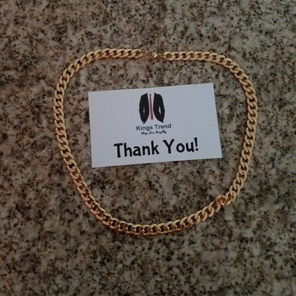 24 Inch 18K Gold Plated Necklace - Picture 3 of 5